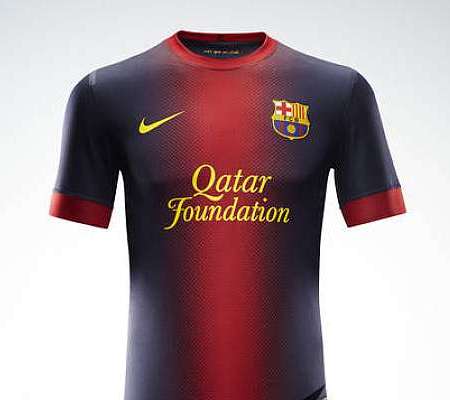 New Barcelona Kit 2012 2013 Nike Barcelona Home And Away Orange Strips 12 13 Football Kit News