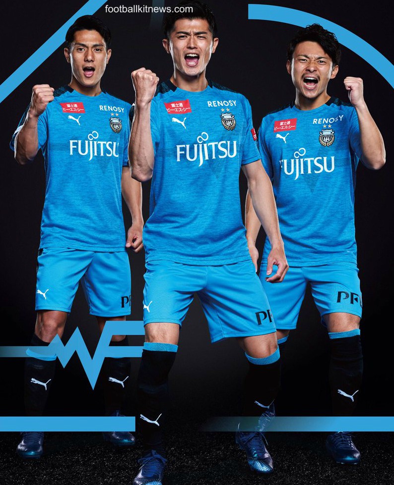 New Kawasaki Frontale Jersey 19 Puma Frontale Home Shirt J League 19 Football Kit News